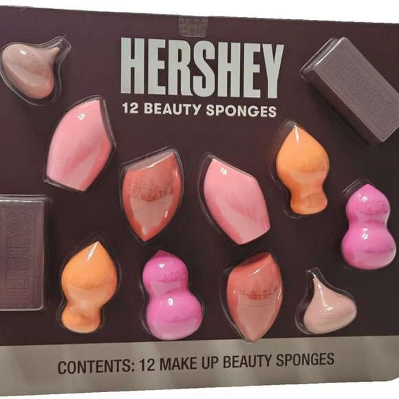 Hershey Other - NEW Hershey's 12 Piece Makeup Beauty Sponges